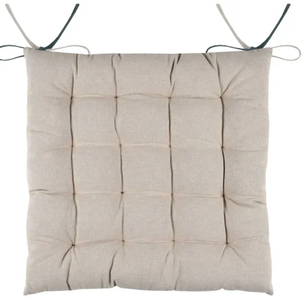 Pernă de scaun Duo Cobalt/In 40X40 cm, culoare cobalt/in, 100% bumbac