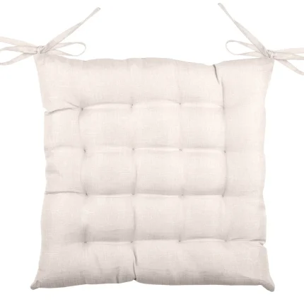 Pernă de scaun Points Bea 40X40 cm, culoare in, 100% poliester