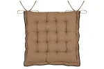Pernă de scaun Helios 38X38 cm, culoare cappuccino, 100% bumbac - imagine 4