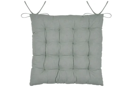 Pernă de scaun Yuki 38X38 cm, culoare natural, 100% bumbac - imagine 2