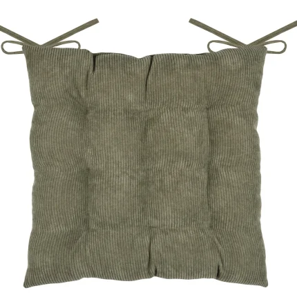 Pernă de scaun Dandy 38X38 cm, culoare kaki, 100% poliester