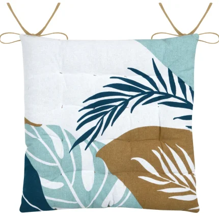 Pernă de scaun Aloha 38X38 cm, culoare multicolor, 45% poliester 55% bumbac