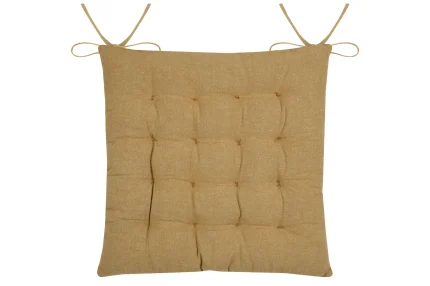 Pernă de scaun Aloha 38X38 cm, culoare albastru, 45% poliester 55% bumbac - imagine 2