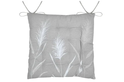 Pernă de scaun Pampa 38X38 cm, culoare natural, 45% poliester 55% bumbac - imagine 3