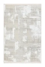 Covor living NOVA LUX 53292B Alb / Crem