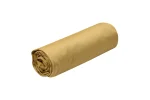 Cearșaf cu elastic Elysee 90X190 cm, culoare muștar, 100% bumbac