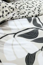 Set husă pilotă Calliope 260X240 cm, culoare verde petrol, 100% bumbac - imagine 2