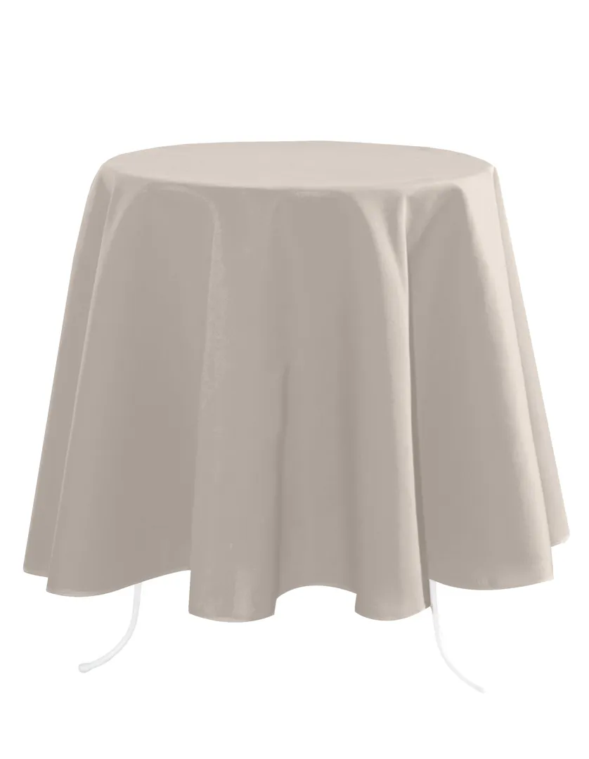 N204689002_1 Față de masă Nelson 180 Cm Diametru, culoare in, 100% poliester - imagine 1
