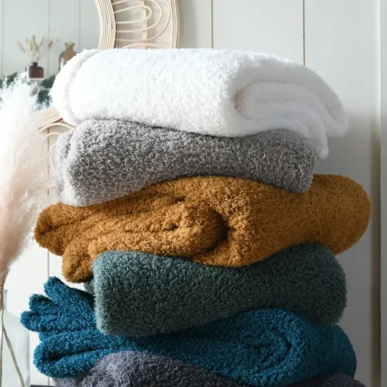 Pătură Montreal 180X220 cm, culoare Antracit, 100% poliester