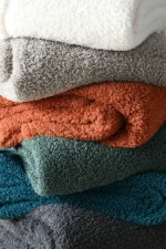 Pătură Montreal 130X160 cm, culoare arămiu, 100% poliester