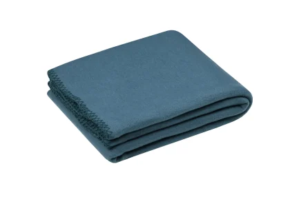 Pătură Carlton 125X150 cm, culoare albastru, 100% poliester - imagine 2