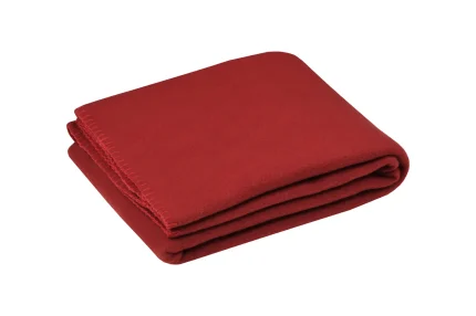 Pătură Carlton 125X150 cm, culoare roșu, 100% poliester - imagine 2