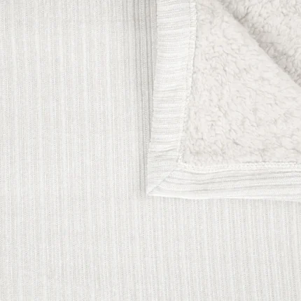 Pătură Clayton 130X160 cm, culoare crem, 100% poliester