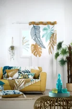 Pătură Aloha 125X150 cm, culoare multicolor, 45% poliester 55% bumbac - imagine 4