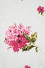 Pătură Printemps 125X150 cm, culoare roz/alb, 45% poliester 55% bumbac