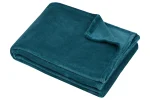 Pătură Stanford 130X160 cm, culoare Verde petrol, 100% poliester - imagine 3