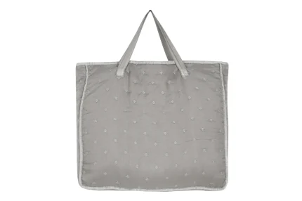 Cuvertură matlasată Cleo 260X240 cm, culoare greige, 100% poliester - imagine 2