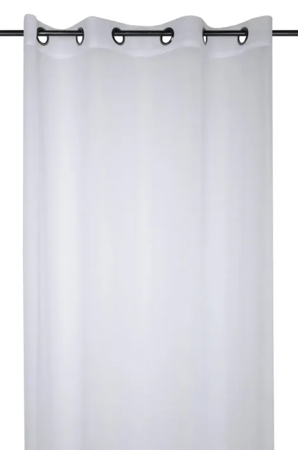 Perdea Monna 135X260 cm, culoare alb, 100% poliester - imagine 2