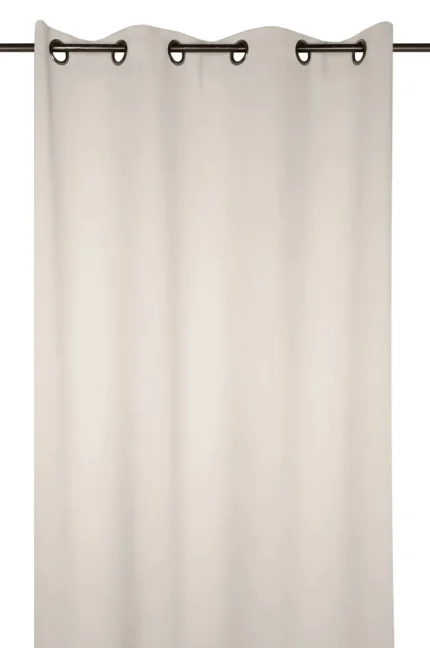 Draperie Notte 135X250 cm, culoare crem, 100% poliester - imagine 5