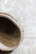 Covor living NOVA LUX 53388B Alb / Crem - imagine 3