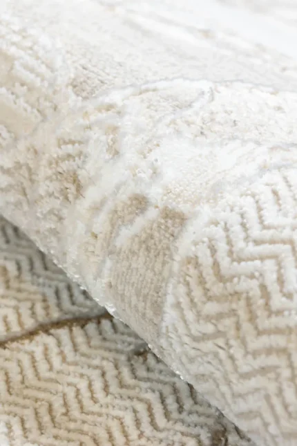 Covor living NOVA LUX 53388B Bej deschis / Crem - imagine 5