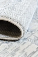 Covor living NOVA LUX 53388B Gri / Alb - imagine 3