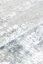 Covor living NOVA LUX 53187B Gri / Alb - imagine 7