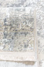 Covor living NOVA LUX 53189B Gri / Alb - imagine 3