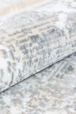 Covor living NOVA LUX 53189B Gri / Alb - imagine 5