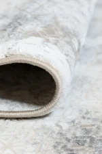 Covor living NOVA LUX 53140B Gri / Alb - imagine 4