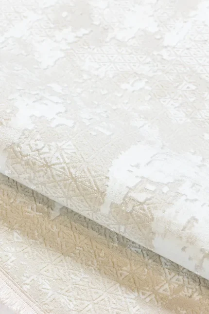 Covor living NOVA LUX 53189B Alb / Crem - imagine 8