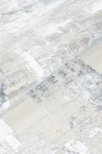 Covor living NOVA LUX 53292B Gri / Alb - imagine 7