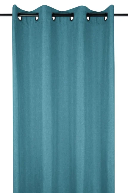 Draperie Bea 140X260 cm, culoare turcoaz, 100% poliester - imagine 3