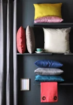 Draperie Bea 140X260 cm, culoare gri închis, 100% poliester - imagine 2