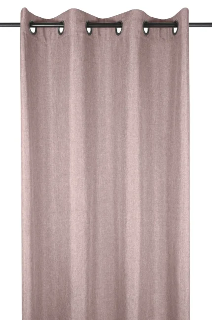 Draperie Bea 140X260 cm, culoare pudră, 100% poliester - imagine 3
