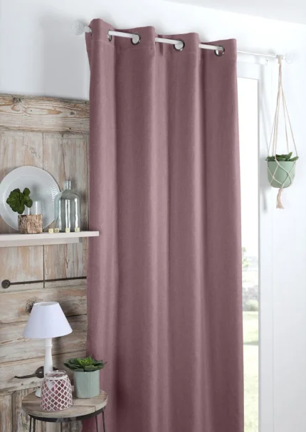 Draperie Copenhague 140X260 cm, culoare lila, 100% poliester - imagine 3