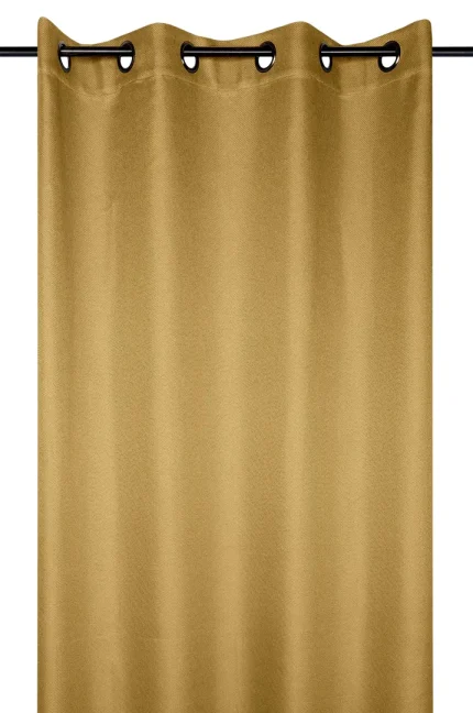 Draperie Blackout Copenhague 140X260 cm, culoare muștar, 100% poliester - imagine 2