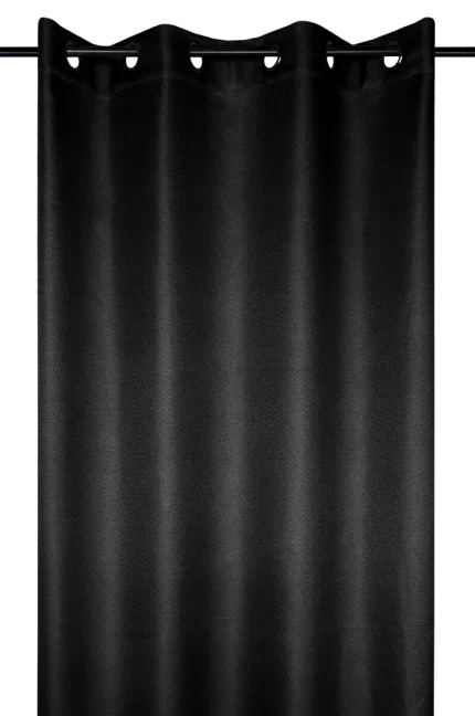 Draperie Blackout Copenhague 140X260 cm, culoare negru, 100% poliester - imagine 2