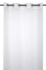 Perdea Celian 135X260 cm, culoare alb, 100% poliester