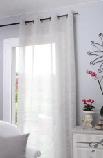 Perdea Celian 135X260 cm, culoare natural, 100% poliester - imagine 2