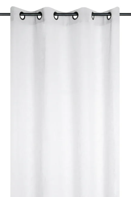 Perdea Paloma 140X260 cm, culoare alb, 100% poliester - imagine 2