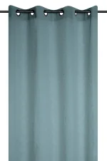 Perdea Paloma 140X260 cm, culoare verde petrol, 100% poliester - imagine 2