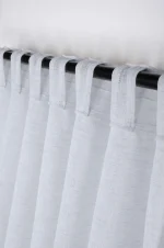 Perdea Madrid 140X260 cm, culoare alb neon, 100% poliester