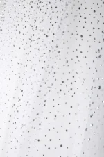 Perdea Whitty 140X260 cm, culoare alb, 100% poliester - imagine 2