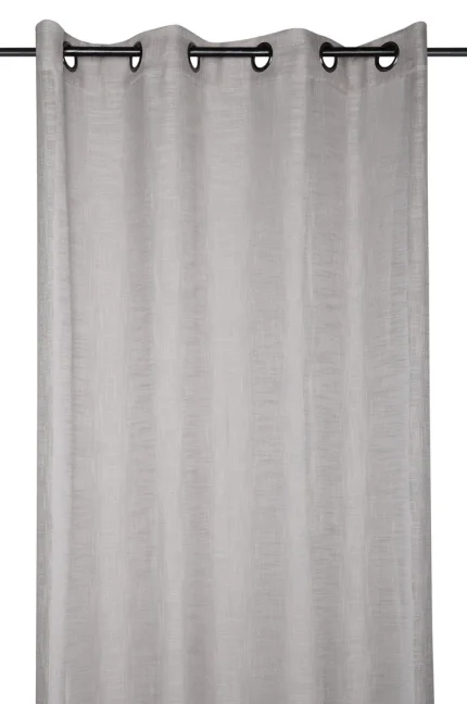 Perdea Ontario 135X260 cm, culoare greige, 100% poliester - imagine 2