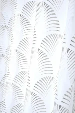 Perdea Maldives 140X260 cm, culoare argintiu, 100% poliester - imagine 3