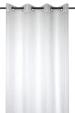 Perdea Callie 140X260 cm, culoare alb, 100% poliester - imagine 3