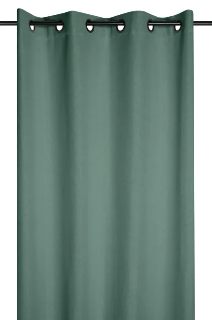 Draperie Portland 140X260 cm, culoare verde, 100% poliester - imagine 2