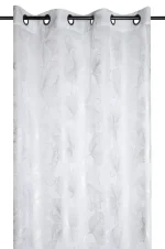 Perdea Leonce 140X260 cm, culoare argintiu, 100% poliester