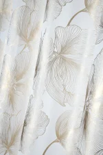 Perdea Leonce 140X260 cm, culoare auriu, 100% poliester